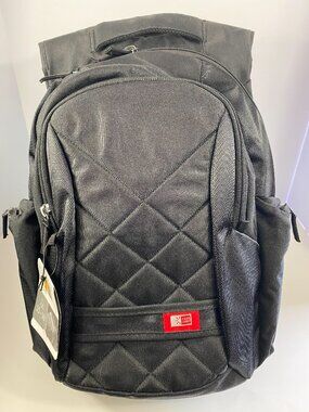 Case Logic Black Backpack Laptop Case For 15"-16" Notebook